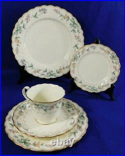 54pc Set Noritake Brookhollow China Dinnerware Service for10 5pc Place Settings