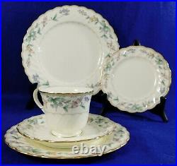 54pc Set Noritake Brookhollow China Dinnerware Service for10 5pc Place Settings