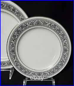 56 pc NORITAKE Dinnerware Set PRELUDE Service / 8 Porcelain China IVORY plate