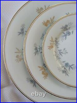 56 pieces Vintage Noritake Fine China Waverly Dinner set #5915 Retired 1962