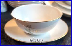 58 Pc NORITAKE BAMBOO 6341 (8 Piece Setting) PLUS SERVING PCS EUC READ