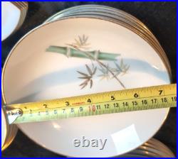 58 Pc NORITAKE BAMBOO 6341 (8 Piece Setting) PLUS SERVING PCS EUC READ
