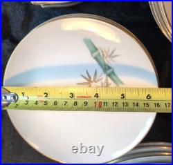 58 Pc NORITAKE BAMBOO 6341 (8 Piece Setting) PLUS SERVING PCS EUC READ