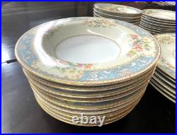 59 Pc Rose China (Noritake) Porcelain Made in Occupied Japan 1948-52 Vintage