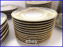 59 Pc Rose China (Noritake) Porcelain Made in Occupied Japan 1948-52 Vintage