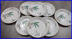 59 Piece Lot 8 Place Settings Noritake MCM Canton Bamboo China Dinnerware 5490
