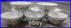 59 Piece Lot 8 Place Settings Noritake MCM Canton Bamboo China Dinnerware 5490