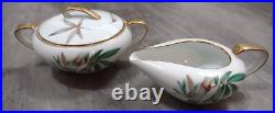 59 Piece Lot 8 Place Settings Noritake MCM Canton Bamboo China Dinnerware 5490