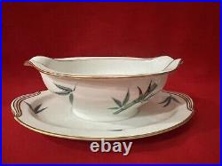 5-pc Noritake Canton Bamboo Fine China Set 5490, Made In Japan, A1591