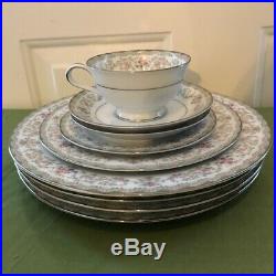 5 pc Set Vintage Edgewood by Noritake China Cottage Chic