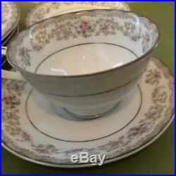 5 pc Set Vintage Edgewood by Noritake China Cottage Chic