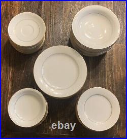 60 Pc Noritake 6517 Fine China GUENEVERE Bundle