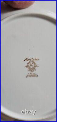 61 Piece Noritake Goldridge China Tea Set Cups Saucers Salad Dinner Plate Sugar