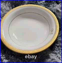 61 Piece Noritake Goldridge China Tea Set Cups Saucers Salad Dinner Plate Sugar