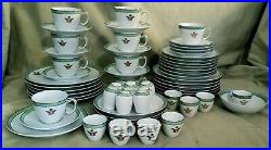 62pc In-flight Top By Noritake/rosenthal Saudi Arabian Airlines China Dish Set