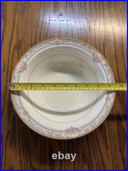 63 Piece Noritake Barrymore 9737 Bone China Set -With Serving Pieces
