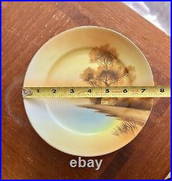 64 pc Noritake TREE IN THE MEADOW Service For 6 Hand Painted Antique Dinner Set