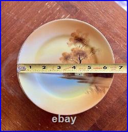 64 pc Noritake TREE IN THE MEADOW Service For 6 Hand Painted Antique Dinner Set