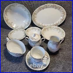 65 Piece Set Of Noritake Spring Field Pattern 2932 12 Person Set Japan