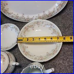 65 Piece Set Of Noritake Spring Field Pattern 2932 12 Person Set Japan