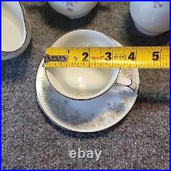 65 Piece Set Of Noritake Spring Field Pattern 2932 12 Person Set Japan