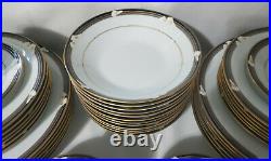 65 pc NORITAKE Dinnerware Set ELLINGTON Service / 12 Fine China Calla Lily