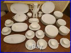 66 PC COMPLETE SET NORITAKE PASADENA 6311 SERVICE FOR 8 W SERVE WARE Mint