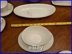 66 PC COMPLETE SET NORITAKE PASADENA 6311 SERVICE FOR 8 W SERVE WARE Mint