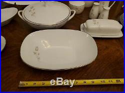 66 PC COMPLETE SET NORITAKE PASADENA 6311 SERVICE FOR 8 W SERVE WARE Mint