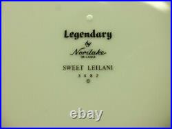 66 PIECE SET OF LEGENDARY BY NORITAKE OF CHINA SWEET LEILANI # 482 WithSILVER RIM