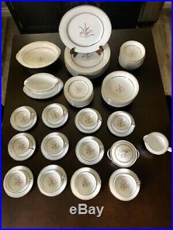 68-pc NORITAKE china KENT 5422 pattern Dinnerware Set 1953-1962