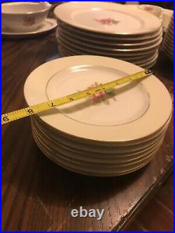 69 pc SET FUJI CHINA ROSETTE PATTERN