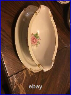 69 pc SET FUJI CHINA ROSETTE PATTERN