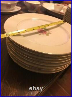 69 pc SET FUJI CHINA ROSETTE PATTERN