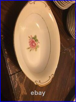 69 pc SET FUJI CHINA ROSETTE PATTERN