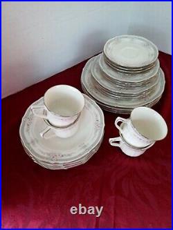 6-Five pcs place settings. Vintage/Discontinued Noritake Ivory Rothschild