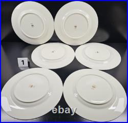 6 Noritake Magnificence 5 Pc Place Setting Vintage Floral Dining Dish Japan Lot