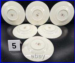 6 Noritake Magnificence 5 Pc Place Setting Vintage Floral Dining Dish Japan Lot
