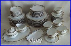 72 Pc. Antique Noritake Ybry Pattern Circa 1920's Made In Japan Vgc