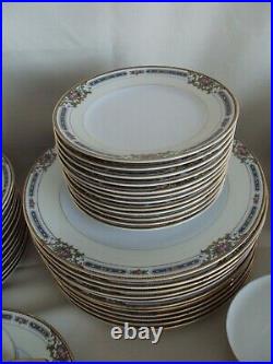 72 Pc. Antique Noritake Ybry Pattern Circa 1920's Made In Japan Vgc