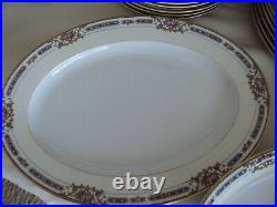 72 Pc. Antique Noritake Ybry Pattern Circa 1920's Made In Japan Vgc