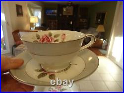 78 Pcs Noritake Arlington 12 Place settings + Serving 1950's Mint Free Ship