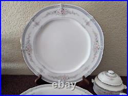 7 pc Noritake ROTHSCHILD Serving Set Platter, Bowl, Sugar & Creamer, Salt/Pepper