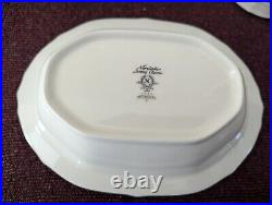 7 pc Noritake ROTHSCHILD Serving Set Platter, Bowl, Sugar & Creamer, Salt/Pepper