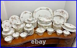 86 PIECE Lot Vintage c1930's Japan Noritake Brenda Porcelain China Set Serve 11