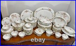 86 PIECE Lot Vintage c1930's Japan Noritake Brenda Porcelain China Set Serve 11