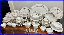 86 PIECE Lot Vintage c1930's Japan Noritake Brenda Porcelain China Set Serve 11