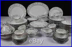 88 Pcs Noritake Colburn 6107 China Set Euc