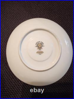 89 Piece Set Noritake Blue/gold Floral Vanessa China Set