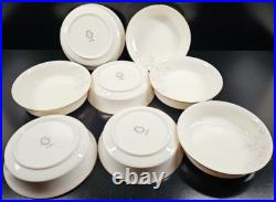 8 Noritake Sweet Surprise Soup Bowls Set Vintage Elegant Floral Table Dishes Lot